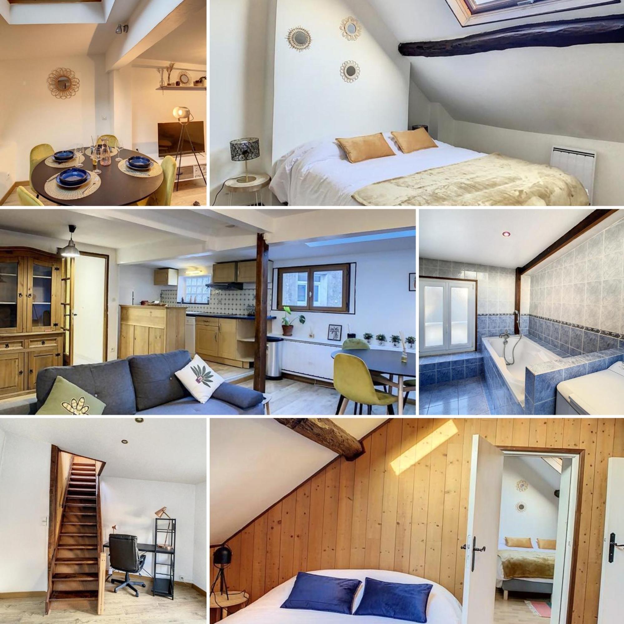 Charmant Triplex Centre-Ville De Шантили Екстериор снимка